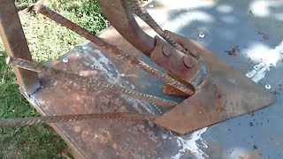 Самодельная картофелекопалка  для мотоблока своими руками.