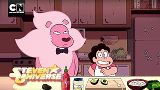 Steven Universe | Cooking With Lion: Snack Sushi | Cartoon Network
