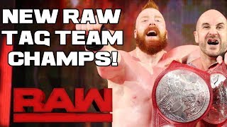 WWE Raw 11/6/17 Full Show Review & Results: NEW RAW TAG TEAM CHAMPIONS! SURVIVOR SERIES TAKES SHAPE!