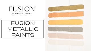 All About Metallic Paints | Fusion™ Mineral Paint