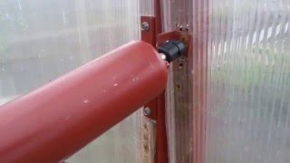 Регулировка термопривода по температуре начало открытия и соответственно закрытия форточеи