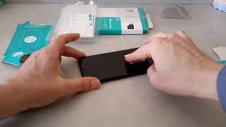 Install NILLKIN Tempered Glass to Xiaomi Redmi 5 Plus from BANGGOOD