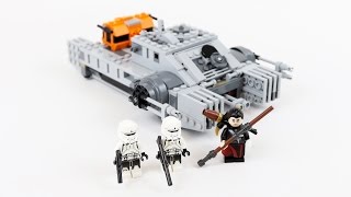 LEGO Star Wars Imperial Assault Hovertank (Timelapse & Review) - Set 75152