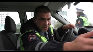 ДПС Неадекватный гаишник под покровительством и.о. командира