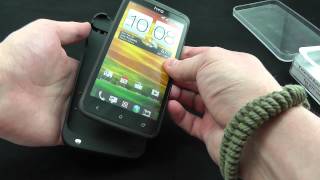 Обзор: Чехол-аккумулятор для HTC One X (2200mAh). Видеообзор