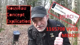 EXPLICATION NOUVEAU CONCEPT ET MERCI POUR LE MILLION DE VUES!