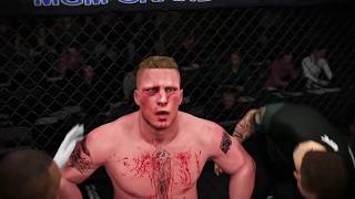 ?Mike Tyson vs. Brock Lesnar (EA Sports UFC 2)