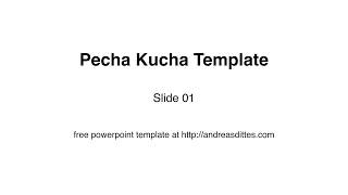 Pecha Kucha Template Download