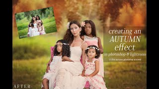 How to Achieve an Autumn Edit in Photoshop and Lightroom 5