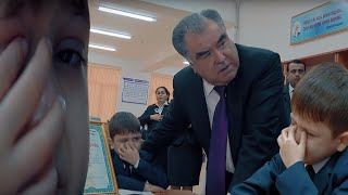 Гиряи кудаки бемор назди Эмомали Раҳмон, кумаки президент 2020