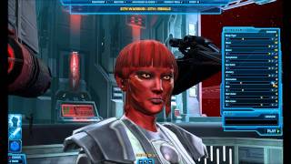 Star Wars: The Old Republic HD Character Creation: Sith Pureblood Female