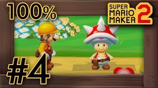 Super Mario Maker 2 - Story Mode Part 4 - 100% Walkthrough
