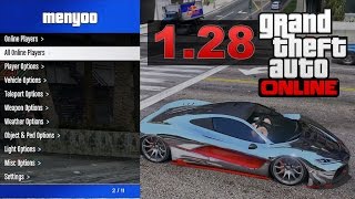 GTA 5 PC Mod Menu After Patch 1.28 Download [Menyo