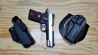 1911 Holsters: Blade-Tech vs. Serpa
