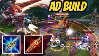 ASTRID AD BUILD | HOW STRONG AFTER NEW UPDATE? | Astrid Arena of Valor Conqueror