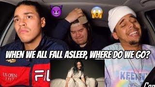 BILLIE EILISH - WHEN WE ALL FALL ASLEEP, WHERE DO WE GO? (FULL ALBUM) REACTION REVIEW