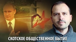 Скотское общественное бытие определяет общественное сознание