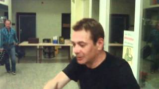 Ingo Oschmann fast sprachlos in Heek