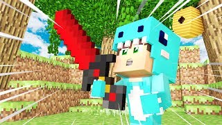 ¿QUE PASA SI CREAS LA ESPADA DE HEROBRINE? ? MINECRAFT BEBE MILO y VITA ROLEPLAY WHO'S YOUR DADDY