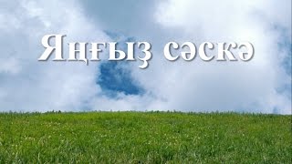 Башҡорт телдә йәнһүрәт. Яңғыҙ сәскә. Башҡортса йәнһүрәт. Йәнһүрәт башҡорт телҙә.