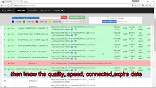 check link iptv m3u txt ecc  without application and remove links HD