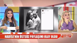 Hadise'nin üstsüz paylaşımı olay olacak!