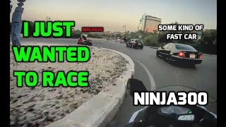 All i wanted was to RACE | Kawasaki NINJA 300