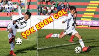 Cristiano Ronaldo'nun Oğlu Oynadığı Maçta Eşsiz Bir Gol İcat Etti..!!