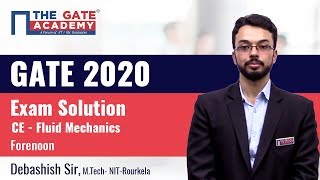 GATE 2020 Answer Key with Solutions for Civil Paper (Forenoon) – Fluid Mechanics (Memory-Based 1Qs)