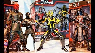 Toy Fair 2018 Reveals/Thoughts: Marvel Studios The First 10 Years (Yellowjacket, Ronan, Redskull)