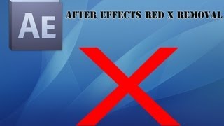 How to Remove Red X on After Effects Plugins (Tutorial)