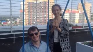 Розыгрыш полет на параплане и букет цветов от Цветаева Томск часть 2