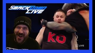 REACTION: ORTON RKO's OWENS OUTTA NOWHERE!!! (WWE Smackdown Live 12/05/17)