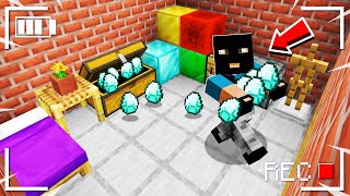 I SETUP CAMERAS TO CATCH THE PLAYER STEALING MY DIAMONDS!
