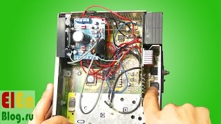 BM54 меняем усилитель в штатной магнитоле на TDA7850.