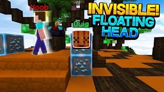 INVISIBLE FLOATING PLAYER HEAD TROLL! (HYPIXEL SKYWARS TROLLING)
