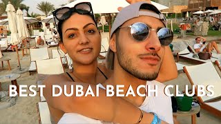 Trying Out the Beach Clubs in Dubai (Rixos, JBH & FIVE) | Farah Amber Vlog 30