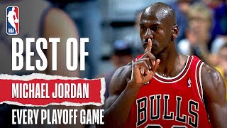 Michael Jordan's Best Play of Every NBA Playoff!