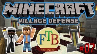 Minecraft Feed the Beast - Village Defense E07 - Алшимисал стая и още нещо