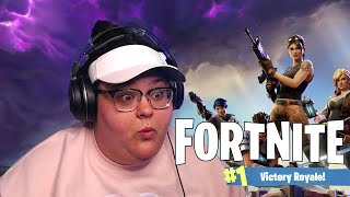 PLAYING FORTNITE FOR THE FIRST TIME