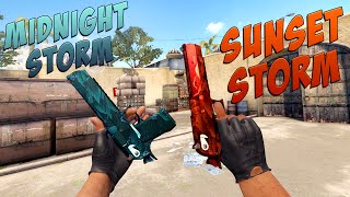 CS:GO - Desert Eagle | Sunset Storm & Midnight Storm Gameplay