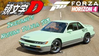 Forza Horizon 4 Initial D Iketani's Nissan Silvia S13 Build