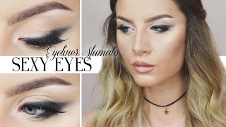 Tutorial Trucco Eyeliner Sfumato Occhi da Gatta - Lauren Alaina Road Less Traveled Inspired Makeup