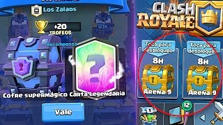 ¡¡MECANISMO SECRETO para CONSEGUIR CARTAS LEGENDARIAS?!! en Clash Royale [ByMaxx]