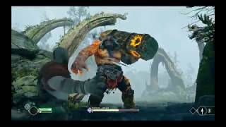 GOD of WAR 4 Глава - 4 Путь к Горе. Бой с великаном ( без мата ) PS4