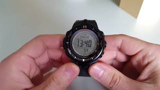 Обзор и настройка Casio ProTrek PRW 3000 1ER. Casio ProTrek PRW 3000 1ER review and settin