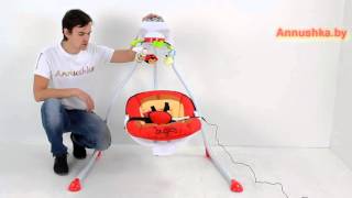 Детские электронные качели Caretero Bugies