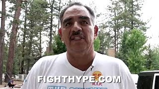 GOLOVKIN TRAINER SANCHEZ QUESTIONS CANELO'S MANHOOD, WARNS ABOUT STAMINA, & GIVES KO PREDICTION