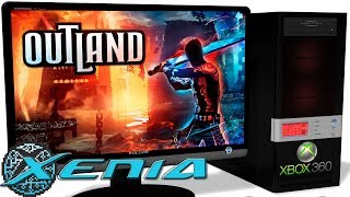 XENIA (XBLA) Xbox 360 emulator - Outland (2011). Ingame. Vulkan #2