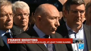 France shooting: Watch the French interior minister Gérard Collomb's press conference